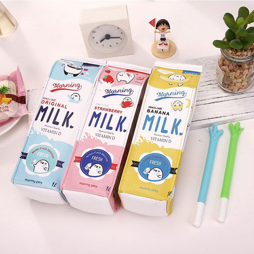 TRENDSHIFTERS™ Creative Milk Box Pencil Case