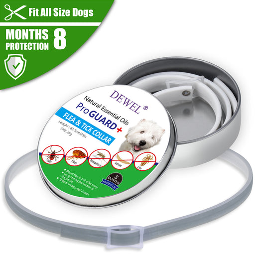 Pet Killing Flea Mosquito Repellent Natural Deworming Essential Oil Dog Pet Collar Healthy Materials Adjustable Anti Insect